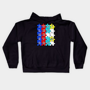 JUST LET ME STIM BRO! AUTISM AWARENESS Kids Hoodie